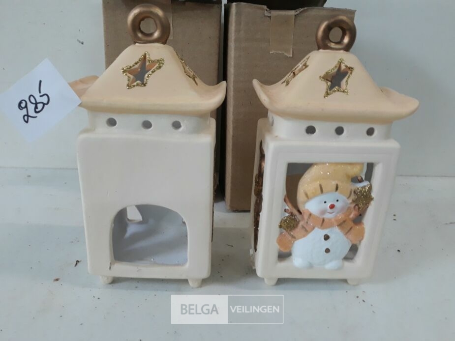 4 x T-lichthuisje lantaarn 17 cm – foto 3 – kavel bij Belga Veilingen, Oudsbergen