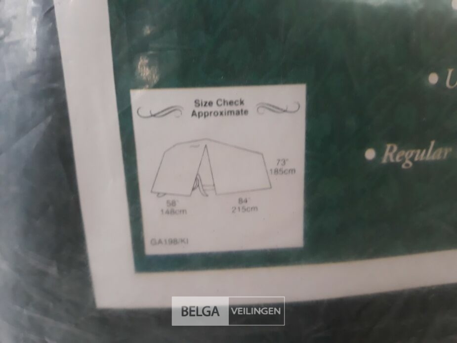1 x Beschermhoes schommelbank 215x148x185 cm – foto 4 – kavel bij Belga Veilingen, Oudsbergen