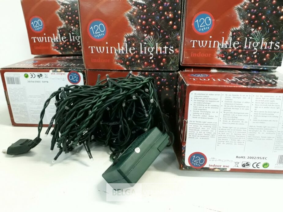 11 x Kerstlampen 120 L classic twinkel 8 programma's – foto 3 – kavel bij Belga Veilingen, Oudsbergen