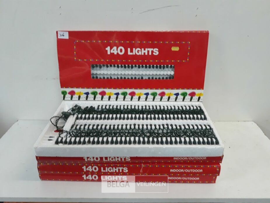 5 x Kerstlampen 140 L classic kaars – foto 2 – kavel bij Belga Veilingen, Oudsbergen