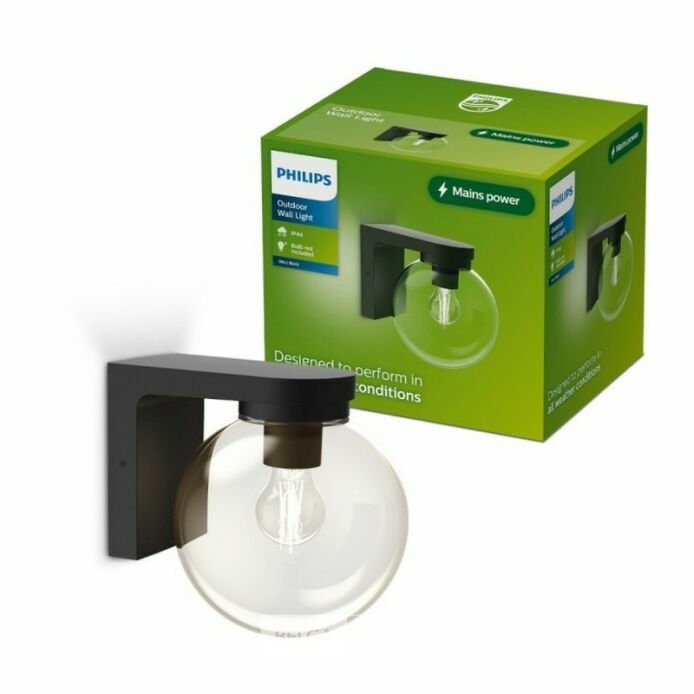 Philips wandlamp tuin E27 led max 25W 220-240V 50/60Hz IP44 – foto 4 – kavel bij Belga Veilingen, Bree