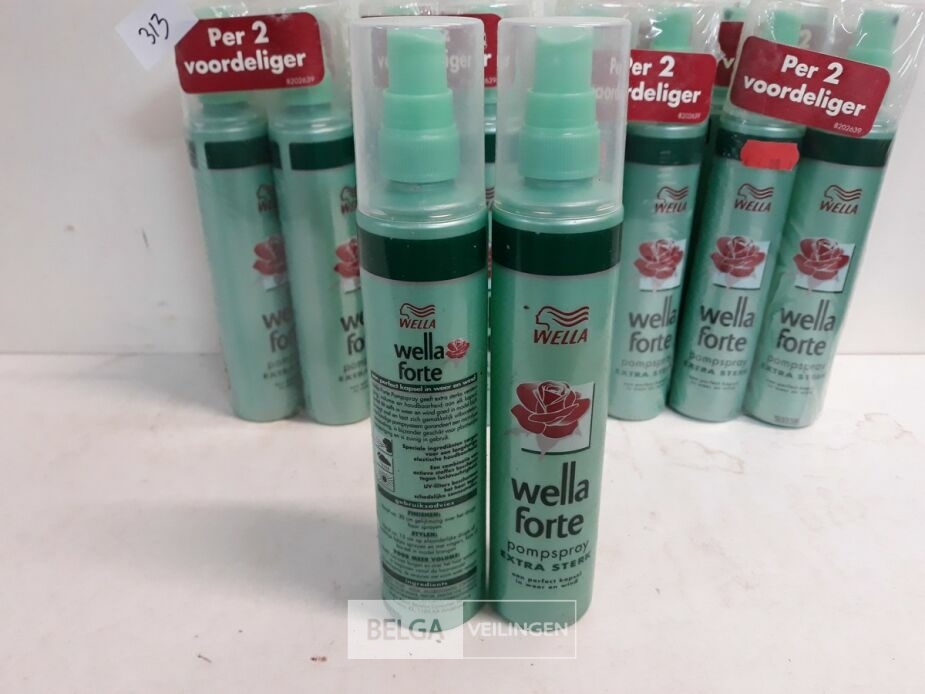 9 x Wella forte haarspray 150ml 2 stuks – foto 4 – kavel bij Belga Veilingen, Oudsbergen