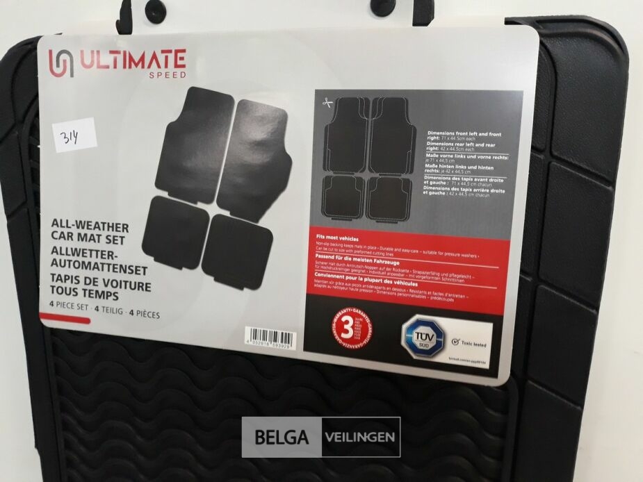 1 x Automattenset rubber 4-delig – foto 3 – kavel bij Belga Veilingen, Oudsbergen