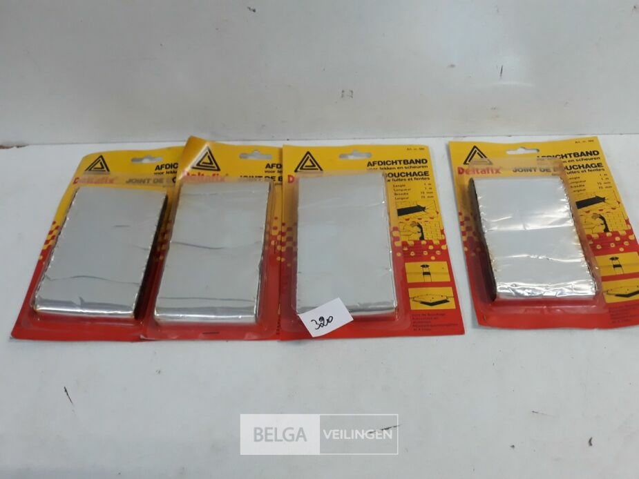 4 x Afdichtband zelfklevend 1Mx75mm – foto 2 – kavel bij Belga Veilingen, Oudsbergen