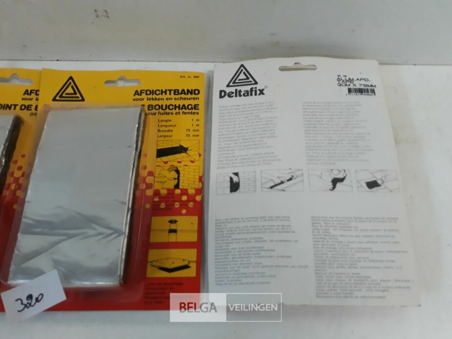 4 x Afdichtband zelfklevend 1Mx75mm – foto 3 – kavel bij Belga Veilingen, Oudsbergen
