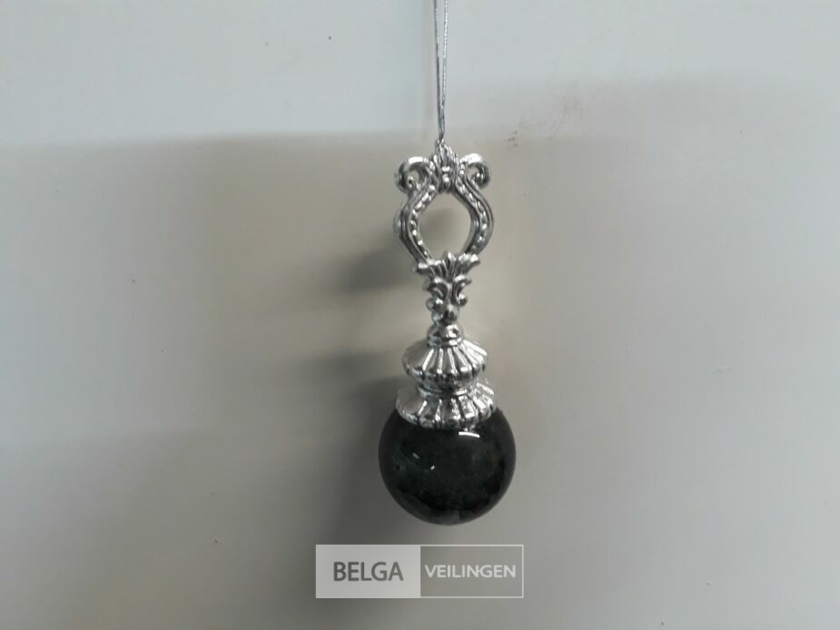 9 x Hangdeco met bal 10 cm – foto 3 – kavel bij Belga Veilingen, Oudsbergen