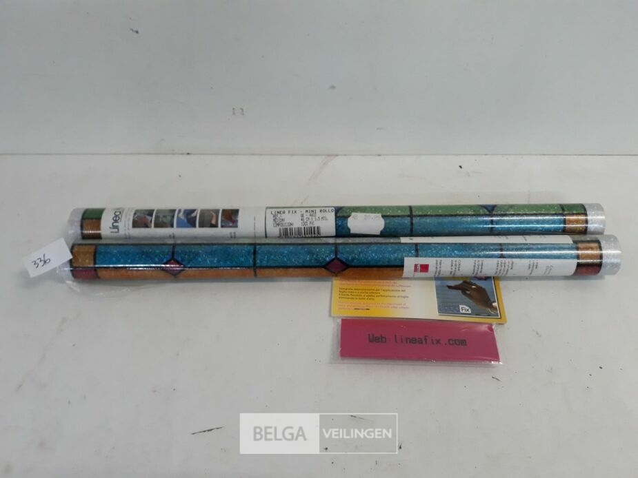 2 x Statische raamfolie 46cmx1,5M – foto 2 – kavel bij Belga Veilingen, Oudsbergen