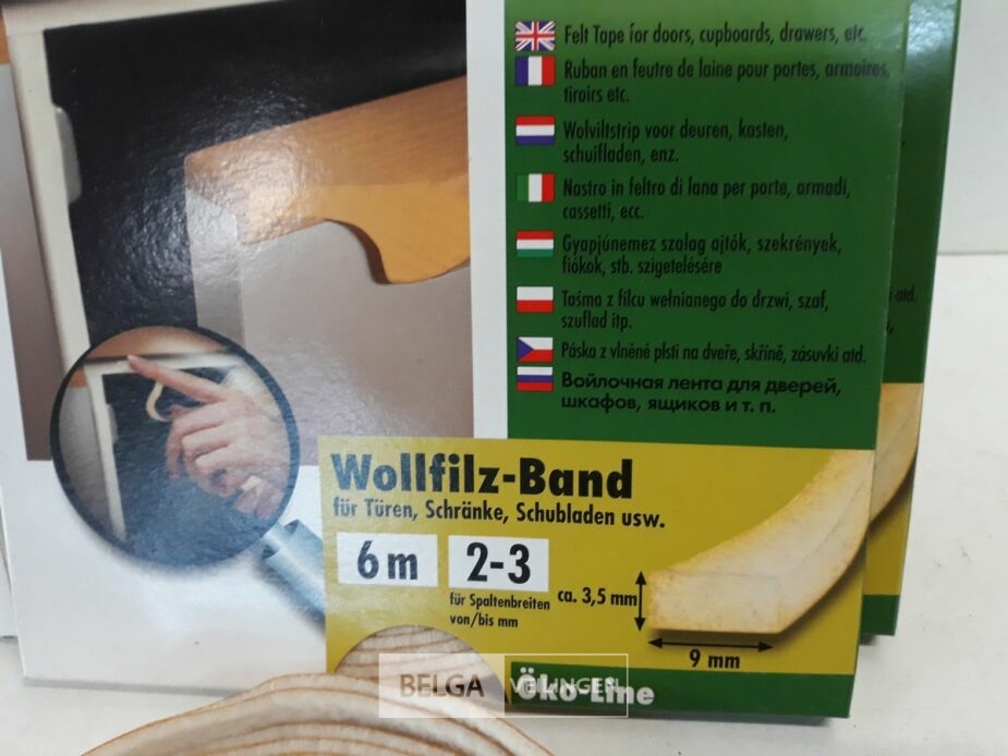 11 x Wolviltstrip 6M zelfklevend – foto 3 – kavel bij Belga Veilingen, Oudsbergen
