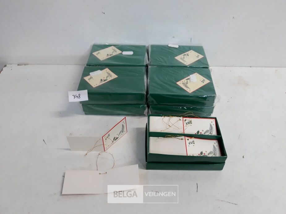 9 x Label/naamkaartjes 20 stuks – foto 2 – kavel bij Belga Veilingen, Oudsbergen