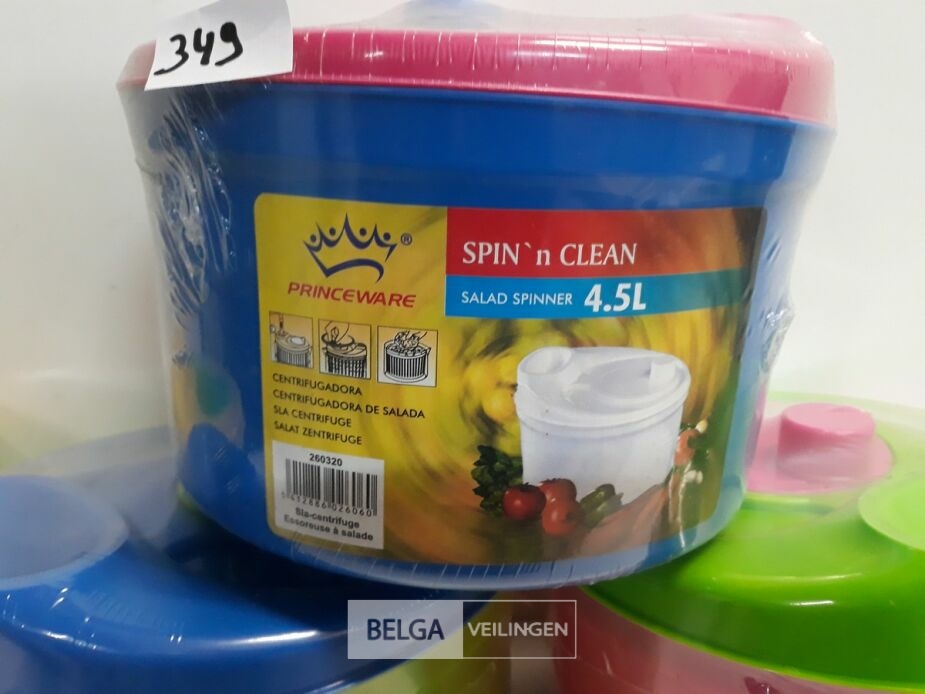 4 x Sladroger mix kleuren 4,5 L – foto 2 – kavel bij Belga Veilingen, Oudsbergen