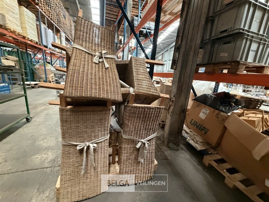 ± 8 Rieten stoelen – foto 6 – kavel bij Belga Veilingen, Lummen