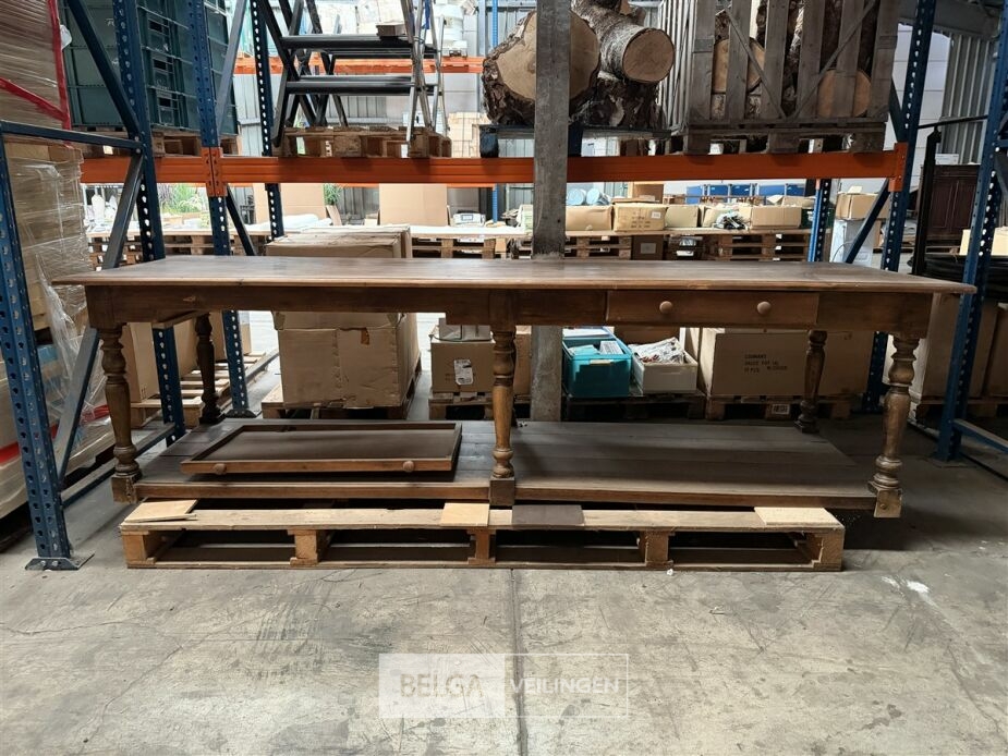 Houten dressoir tafel – foto 2 – kavel bij Belga Veilingen, Lummen