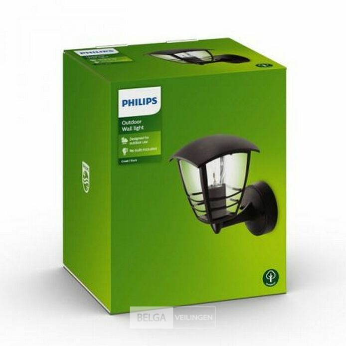 Philips wandlamp tuin E27 led max 25W 220-240V 50/60Hz IP44 – foto 2 – kavel bij Belga Veilingen, Bree