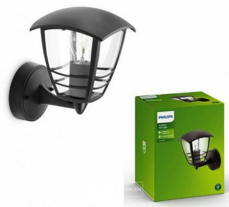 Philips wandlamp tuin E27 led max 25W 220-240V 50/60Hz IP44 – foto 4 – kavel bij Belga Veilingen, Bree
