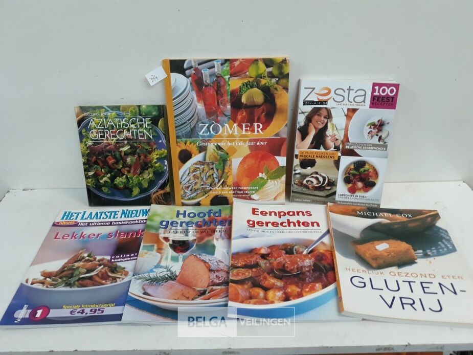 7 x Kookboek 7 verschillende – foto 2 – kavel bij Belga Veilingen, Oudsbergen