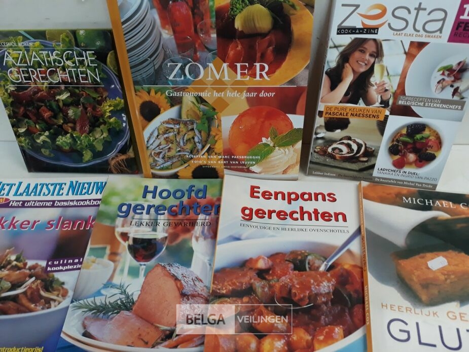 7 x Kookboek 7 verschillende – foto 3 – kavel bij Belga Veilingen, Oudsbergen