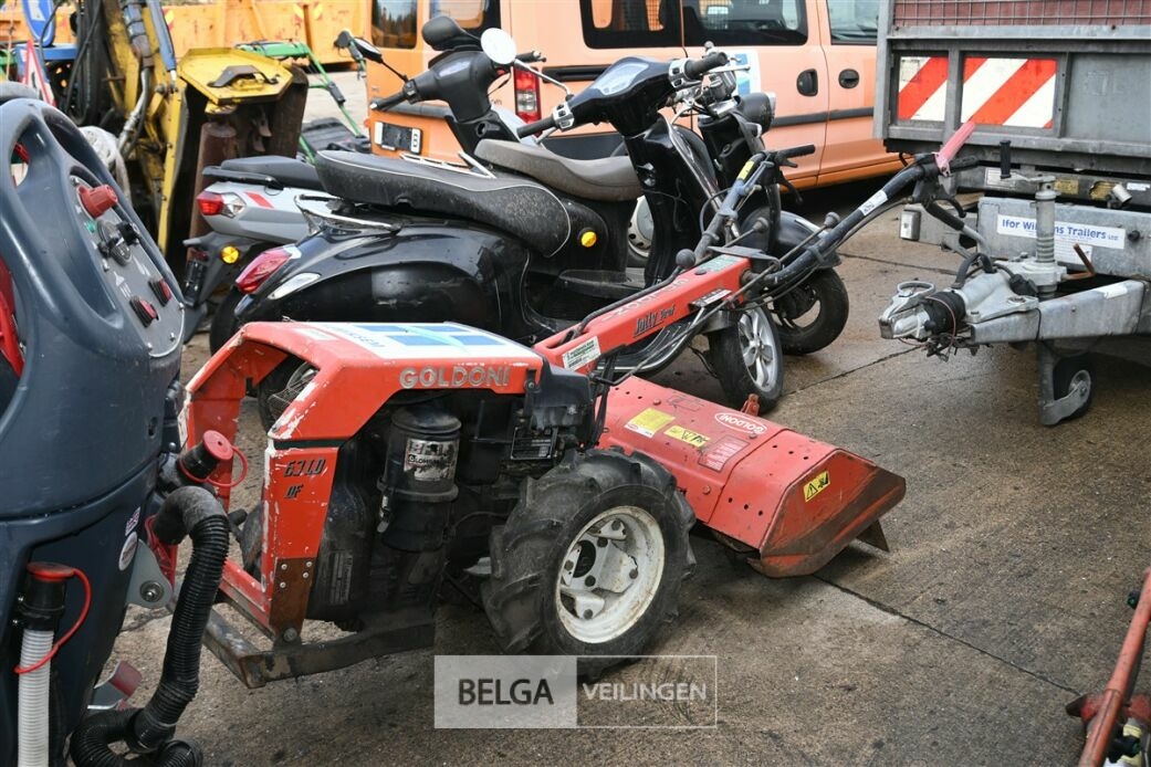 GOLDONI motoculteur met bakfrees – foto 2 – kavel bij Belga Veilingen
