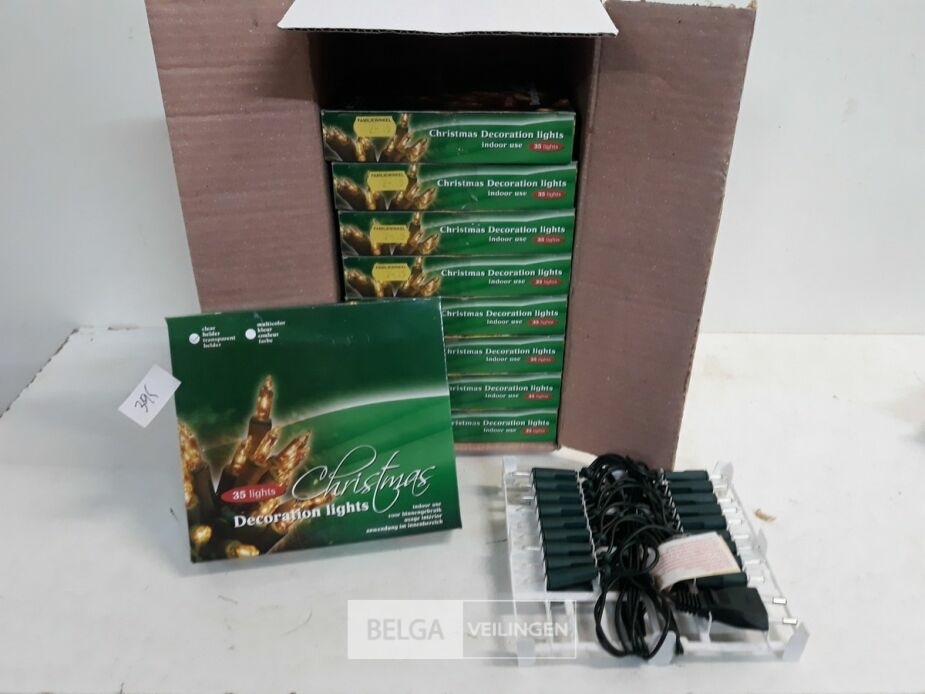 10 x Kerstlampen 35 L classic kaars – foto 2 – kavel bij Belga Veilingen, Oudsbergen