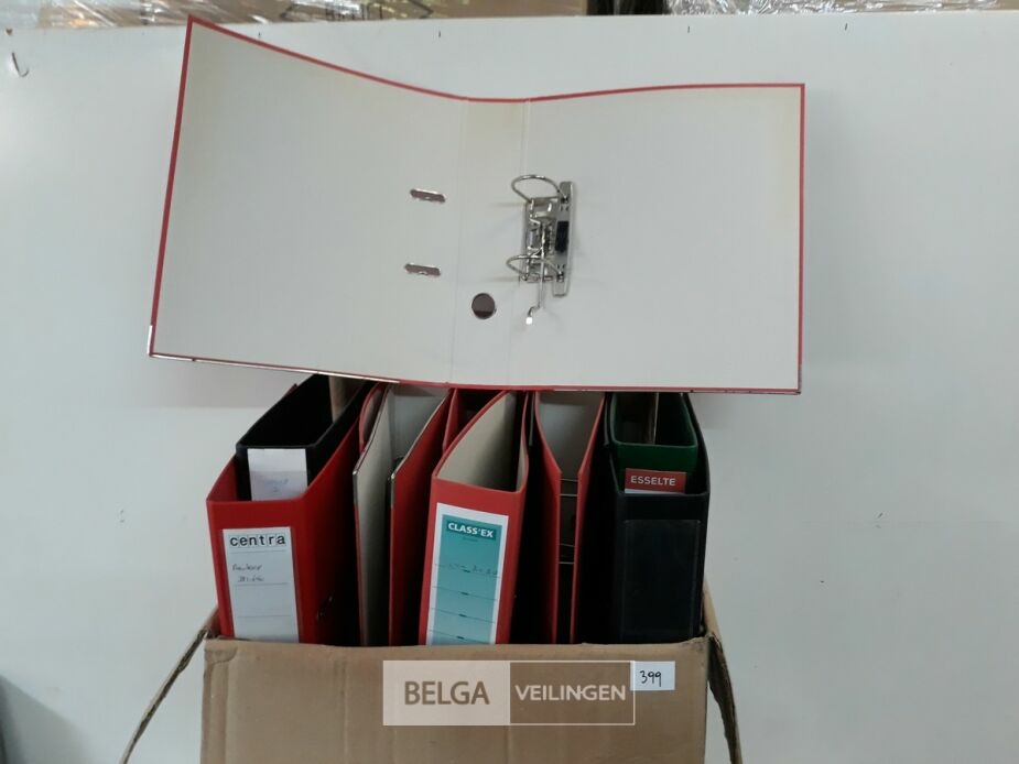 20 x Ringmappen rug 7 cm gebruikt – foto 2 – kavel bij Belga Veilingen, Oudsbergen