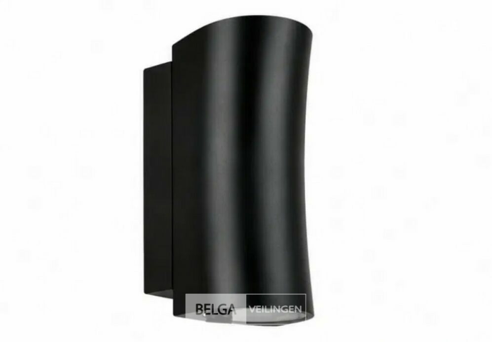 4 x Buiten Wandlamp Up & Down – GU10 – Zwart – IP44 – SAFARI – foto 3 – kavel bij Belga Veilingen