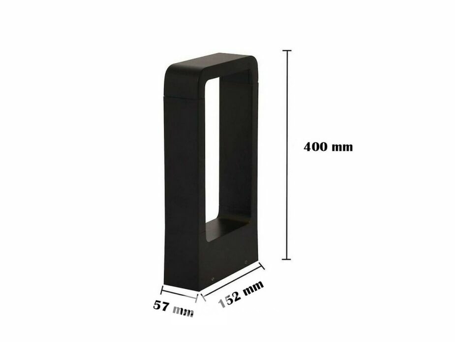 10 x Tuinlamp – 40 cm –7W LED – 3000K Warm Wit – IP54 – SLA-01 – foto 5 – kavel bij Belga Veilingen