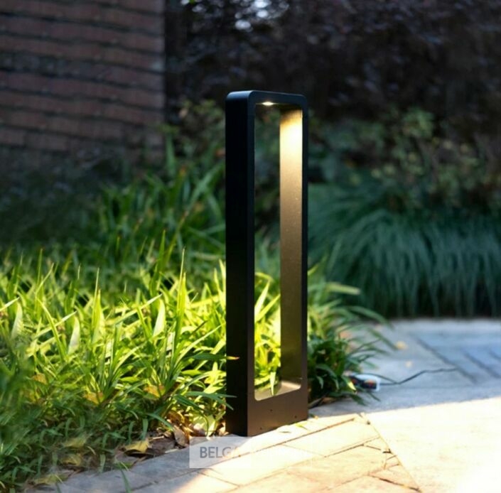 4 x Tuinlamp – 60 cm – 7W LED – 3000K Warm Wit – IP54 – Zwart – SLA-01 – foto 3 – kavel bij Belga Veilingen