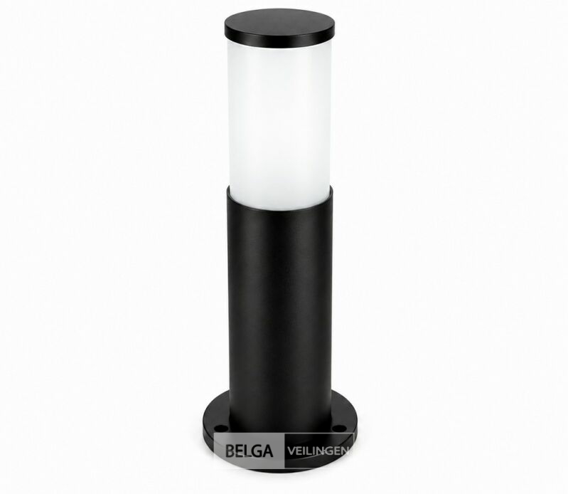 4 x Buitenlamp Tuinpaal – E27 – Zwart – IP44 – 300mm – KAVAK-3 – foto 3 – kavel bij Belga Veilingen