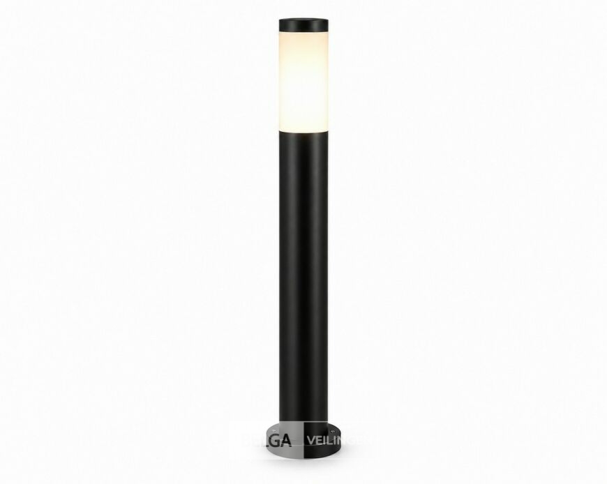 4 x LED Tuinlamp – E27 – IP44 – Zwart – 80cm – Buitenverlichting – KAVAK-5 – foto 3 – kavel bij Belga Veilingen