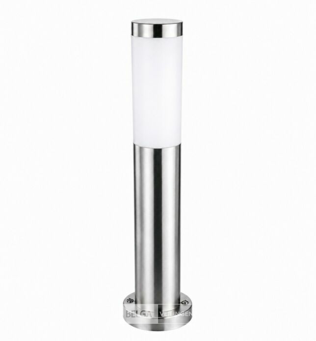 4 x Buitenlamp Tuinpaal – E27 – Chroom – IP44 – 500mm – DEFNE-4 – foto 3 – kavel bij Belga Veilingen