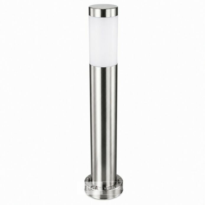4 x Buitenlamp Tuinpaal – E27 – Chroom – IP44 – 800mm – DEFNE-5 – foto 4 – kavel bij Belga Veilingen