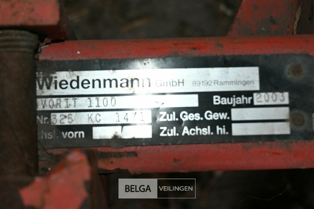 Opvangbak voor achter tractor – foto 6 – kavel bij Belga Veilingen