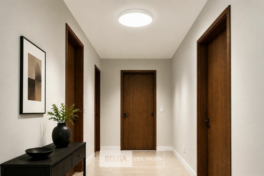 4 x LED Plafondlamp 32W – 3CCT Verstelbaar - Wit – IP20 – HAZEL-32 3CCT – foto 4 – kavel bij Belga Veilingen