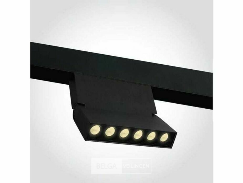 4 x LED Lineaire Spot voor Magnetische Rail – 48V – 6W – 4000K Neutraal Wit – Libra – foto 5 – kavel bij Belga Veilingen