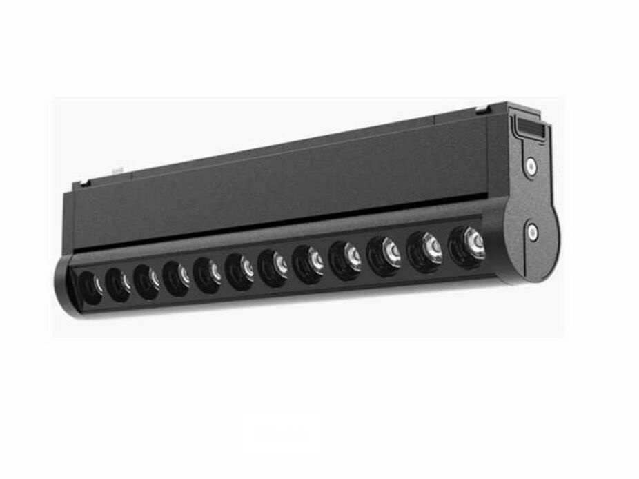 4 x LED Lineaire Spot voor Magnetische Rail – 48V – 18W – 4000K Neutraal Wit – Alfa – foto 3 – kavel bij Belga Veilingen
