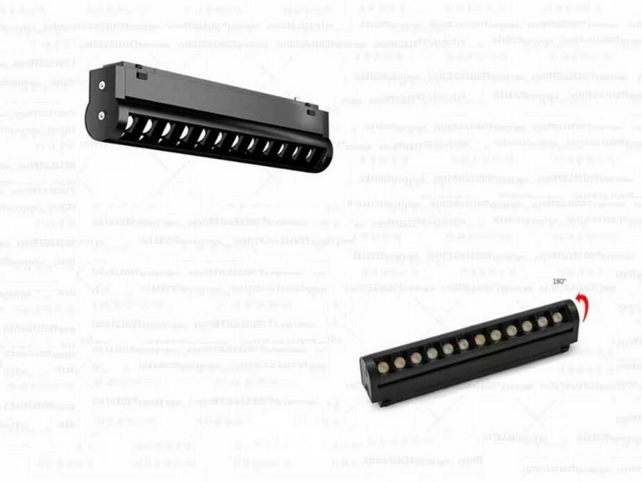 4 x LED Lineaire Spot voor Magnetische Rail – 48V – 18W – 4000K Neutraal Wit – Alfa – foto 4 – kavel bij Belga Veilingen