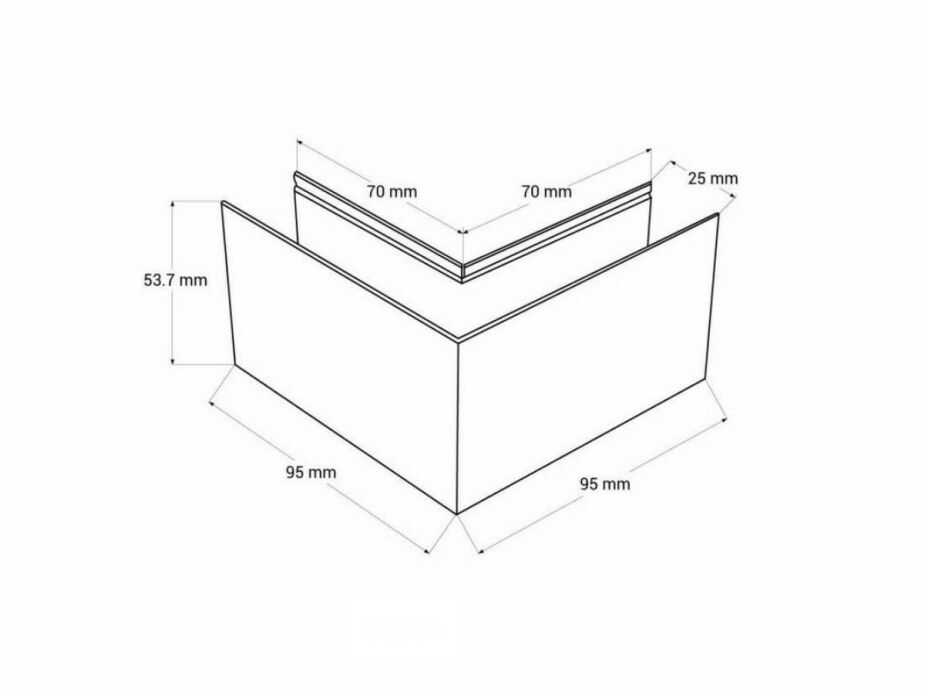 4 x L-Connector voor Magnetische Rail – 48V – Horizontaal – foto 5 – kavel bij Belga Veilingen