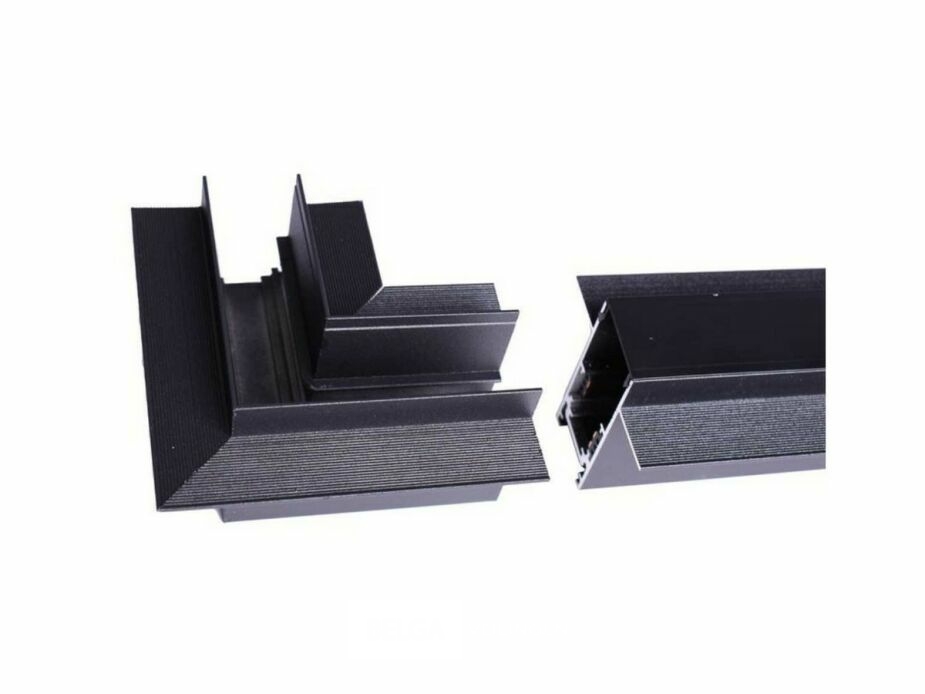 4 x L-Connector voor Inbouw Magnetische Rail – 48V – Horizontaal – foto 4 – kavel bij Belga Veilingen