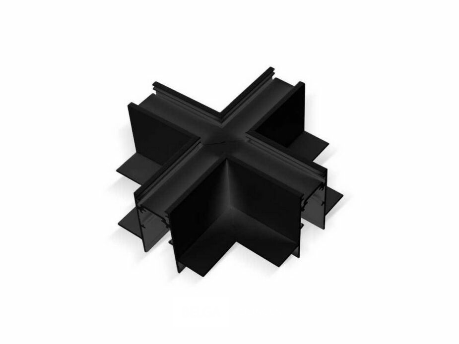 4 x X-Connector voor Inbouw Magnetische Rail – 48V – Horizontaal – foto 4 – kavel bij Belga Veilingen