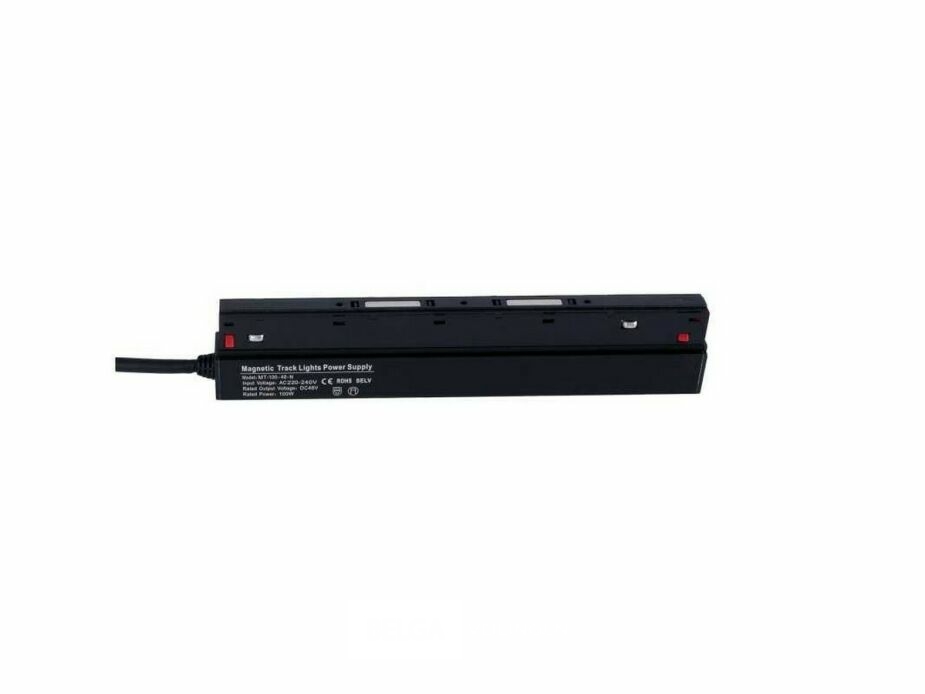 4 x Transformator voor Magnetische Rail – 48V – 100W – Zwart – foto 3 – kavel bij Belga Veilingen