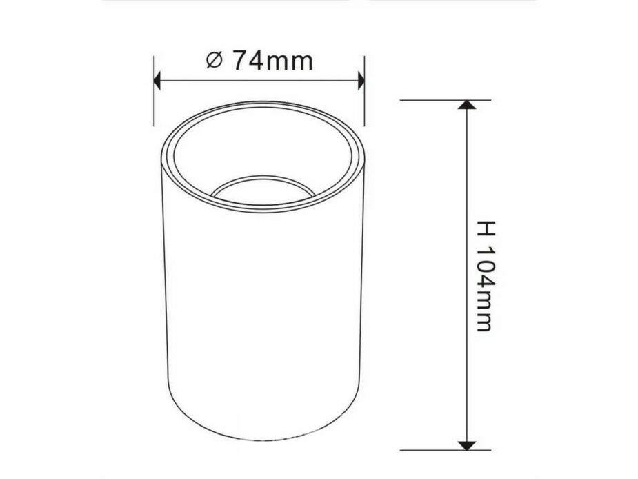 10 x Downlight Fitting – Opbouwarmatuur – GU10 – Vierkant – Wit/Chroom – foto 4 – kavel bij Belga Veilingen