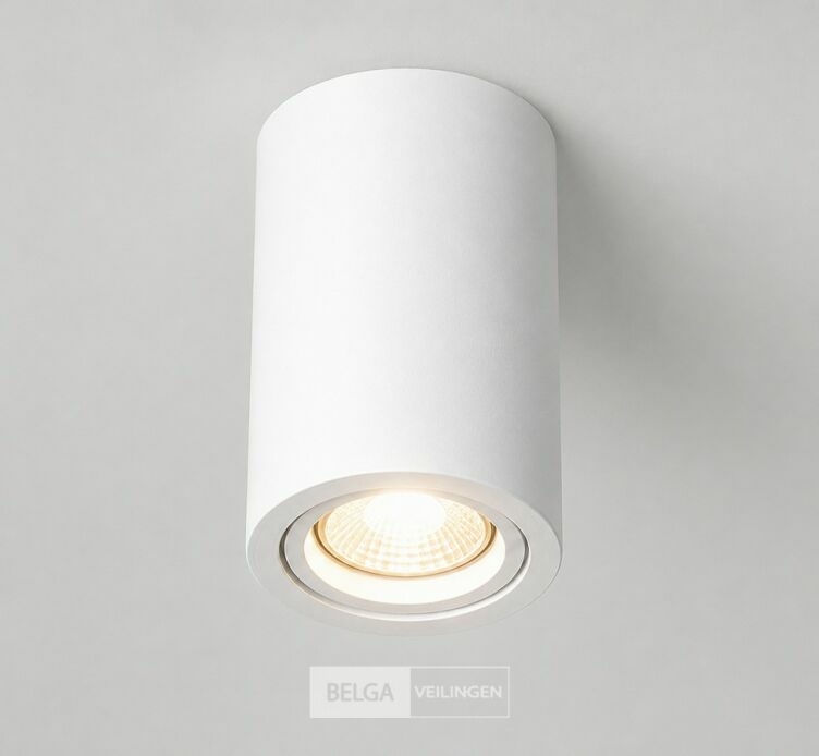 10 x Opbouw Spot Armatuur – GU10 – Wit – IP20 – FREZYA-R – foto 4 – kavel bij Belga Veilingen