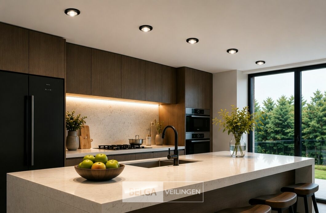 25 x Downlight Fitting – GU10 – Zwart – Ø90mm – IP20 – MINT-1 – foto 2 – kavel bij Belga Veilingen
