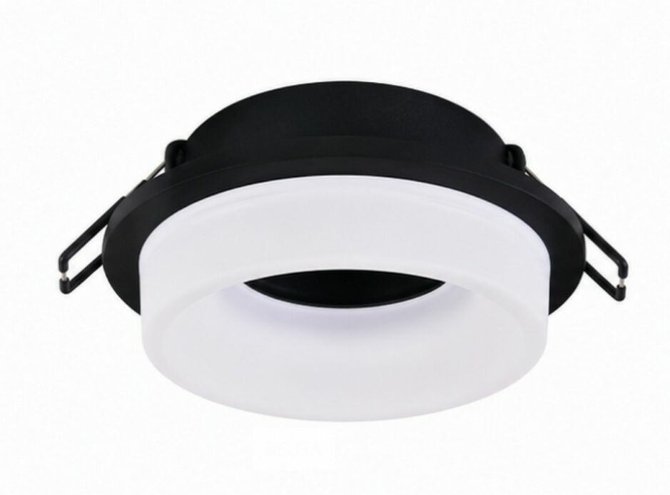 25 x Downlight Fitting – GU10 – Zwart – Ø70mm – IP20 – KADIFE – foto 4 – kavel bij Belga Veilingen