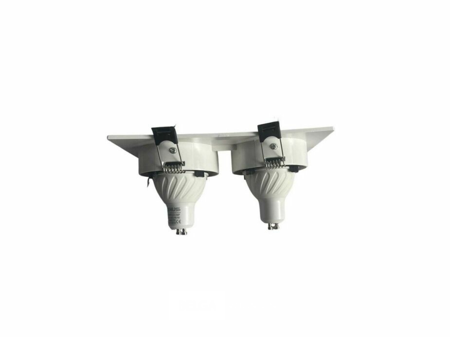 10 x Downlight Fitting – Draaibaar – GU10 – Wit/Zwart – IP20 – EP-2 – foto 3 – kavel bij Belga Veilingen