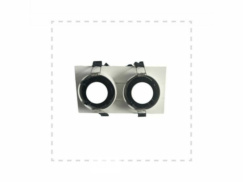 10 x Downlight Fitting – Draaibaar – GU10 – Wit/Zwart – IP20 – EP-2 – foto 4 – kavel bij Belga Veilingen