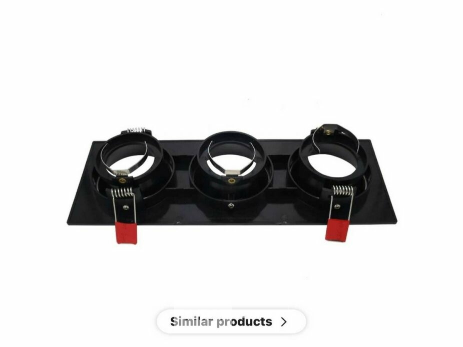 10 x Downlight Fitting – Draaibaar – GU10 – Zwart – IP20 – EP-3 – foto 5 – kavel bij Belga Veilingen