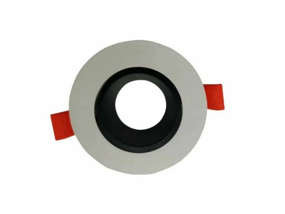 50 x Downlight Fitting – Draaibaar – GU10 – Zwart/Wit – IP20 – foto 4 – kavel bij Belga Veilingen