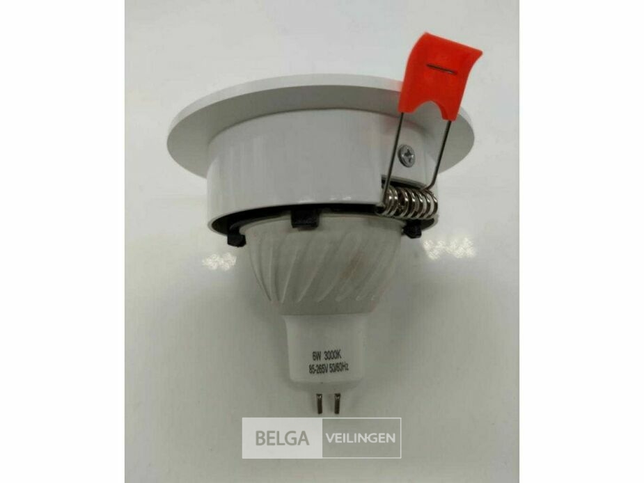 50 x Downlight Fitting – Draaibaar – GU10 – Zwart/Wit – IP20 – foto 6 – kavel bij Belga Veilingen