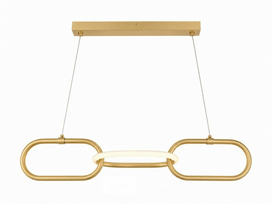 LED Design Hanglamp 20W – 4000K Neutraal Wit - Rose Gold – IP20 – EMPIRE-20 – foto 4 – kavel bij Belga Veilingen