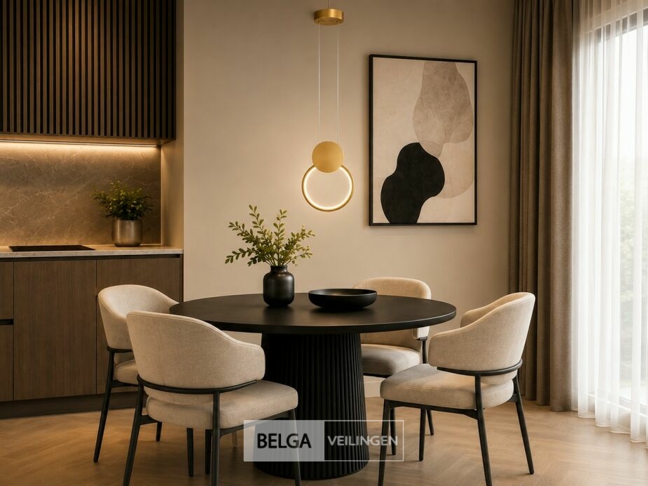 LED Hanglamp 11W – 4000K Neutraal Wit - Goud – IP20 – FOREVER – foto 5 – kavel bij Belga Veilingen